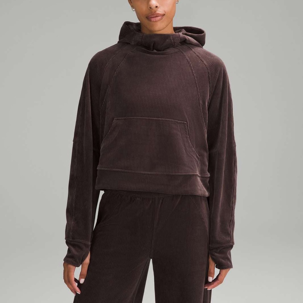 lululemon Scuba Oversized Hoodie Velvet Cord